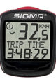 SIGMA SPORT tachometer - BC 1200 - červená/čierna