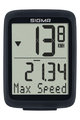 SIGMA SPORT tachometer - BC 10.0 STS - biela/čierna