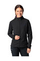 VAUDE Cyklistická vetruodolná bunda - QIMSA SOFTSHELL - čierna