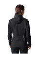 VAUDE Cyklistická vetruodolná bunda - QIMSA SOFTSHELL - čierna