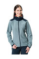 VAUDE Cyklistická vetruodolná bunda - QIMSA SOFTSHELL - modrá