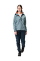 VAUDE Cyklistická vetruodolná bunda - QIMSA SOFTSHELL - modrá