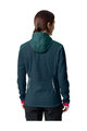 VAUDE Cyklistická vetruodolná bunda - QIMSA SOFTSHELL - modrá