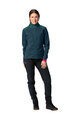 VAUDE Cyklistická vetruodolná bunda - QIMSA SOFTSHELL - modrá