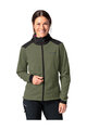 VAUDE Cyklistická vetruodolná bunda - QIMSA SOFTSHELL - zelená