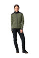VAUDE Cyklistická vetruodolná bunda - QIMSA SOFTSHELL - zelená