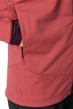 VAUDE Cyklistická vetruodolná bunda - QIMSA SOFTSHELL - červená