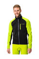 VAUDE Cyklistická vetruodolná bunda - POSTA SOFTSHELL VI - žltá/čierna