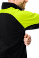 VAUDE Cyklistická vetruodolná bunda - POSTA SOFTSHELL VI - žltá/čierna