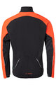 VAUDE Cyklistická vetruodolná bunda - POSTA SOFTSHELL VI - červená/čierna