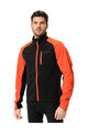 VAUDE Cyklistická vetruodolná bunda - POSTA SOFTSHELL VI - červená/čierna