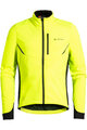 VAUDE Cyklistická vetruodolná bunda - KURO SOFTSHELL - žltá/čierna