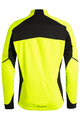 VAUDE Cyklistická vetruodolná bunda - KURO SOFTSHELL - žltá/čierna