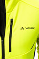 VAUDE Cyklistická vetruodolná bunda - KURO SOFTSHELL - žltá/čierna