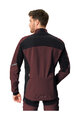 VAUDE Cyklistická vetruodolná bunda - KURO SOFTSHELL - hnedá/čierna