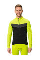 VAUDE Cyklistický dres s dlhým rukávom zimný - POSTA LS - žltá/čierna