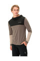 VAUDE mikina - QIMSA HOODY - hnedá/čierna