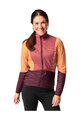 VAUDE Cyklistická zateplená bunda - KURO INSULATION - oranžová/bordová