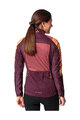 VAUDE Cyklistická zateplená bunda - KURO INSULATION - oranžová/bordová