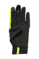 VAUDE Cyklistické rukavice dlhoprsté - KURO WARM - čierna/žltá