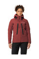 VAUDE vodeodolná bunda - MONVISO 2,5L - bordová