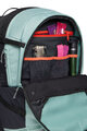VAUDE batoh - BIKE ALPIN PRO 23+5 - čierna/tyrkysová