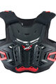 LEATT chránič na chrbát a hrudník - CHEST PROTECTOR 4.5 JUNIOR - čierna/červená
