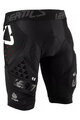 LEATT spodky s chráničmi - IMPACT SHORTS 3DF 4.0 - čierna/biela