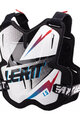 LEATT chránič na chrbát a hrudník - CHEST PROTECTOR 1.5 TORQUE - čierna/biela