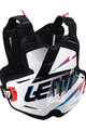 LEATT chránič na chrbát a hrudník - CHEST PROTECTOR 1.5 TORQUE - čierna/biela