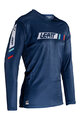 LEATT Cyklistický dres s dlhým rukávom letný - MTB ENDURO 4.0 - modrá