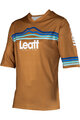 LEATT Cyklistický dres s krátkym rukávom - MTB ENDURO 3.0 - hnedá