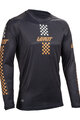 LEATT Cyklistický dres s dlhým rukávom letný - MTB ENDURO 4.0 - čierna