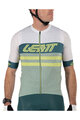 LEATT Cyklistický dres s krátkym rukávom - MTB ENDURANCE 6.0 - zelená/šedá