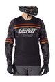 LEATT Cyklistický dres s dlhým rukávom letný - MTB GRAVITY 4.0 - čierna