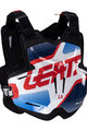 LEATT chránič na chrbát a hrudník - CHEST PROTECTOR TORQUE 1.5 - čierna/modrá