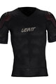 LEATT chránič na chrbát a hrudník - SHOULDER TEE 3DF AIRFIT LITE EVO - čierna