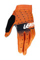 LEATT Cyklistické rukavice dlhoprsté - MTB 1.0 GRIPR - oranžová