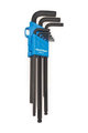 PARK TOOL sada kľúčov - SET ALLEN WRENCHES PT-HXS-1-2 - modrá/čierna