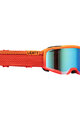 LEATT Cyklistické okuliare - VELOCITY 4.0 MTB X-FLOW IRIZ - červená