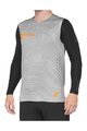 100% SPEEDLAB Cyklistický dres s dlhým rukávom letný - R-CORE CONCEPT - šedá