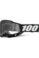 100% SPEEDLAB Cyklistické okuliare - ACCURI 2 - čierna/biela