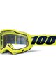 100% SPEEDLAB Cyklistické okuliare - ACCURI 2 ENDURO MTB - žltá/modrá