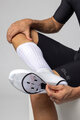 ALÉ Cyklistické návleky na tretry - WHIZZY SHOECOVER  - biela