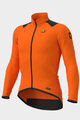 ALÉ Cyklistický dres s dlhým rukávom zimný - THERMAL R-EV1 - oranžová