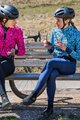 ALÉ Cyklistický dres s dlhým rukávom zimný - PAPILLON PR-R - modrá