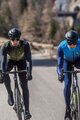 ALÉ Cyklistická vetruodolná bunda - MAGNETE PR-S - čierna/žltá