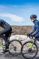 ALÉ Cyklistická vetruodolná bunda - CROSSING PR-R - čierna/viacfarebná