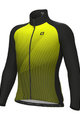 ALÉ Cyklistický dres s dlhým rukávom zimný - MODULAR PRAGMA - žltá/čierna