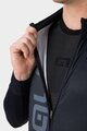 ALÉ Cyklistický dres s dlhým rukávom zimný - QUICK R-EV1 - čierna